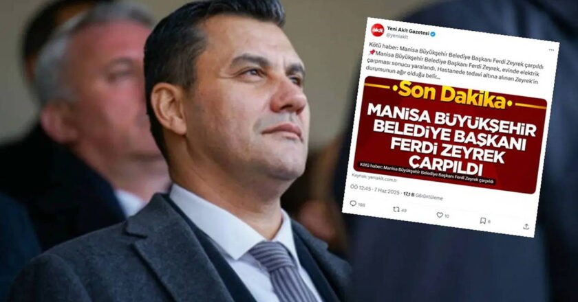 Skandal eylemleri gündemdeydi … Manisa Büyükşehir Belediyesinden, Zekeriya ve yeni Akit’in cezai bir şikayet için! – Siyaset haberlerini kırmak