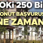 Toki E-Devletinin Uygulaması 2025 Ne zaman? | Toki 250 bin sosyal inşaat sorusu başladı, talep tarihi açıklandı mı? Bakan