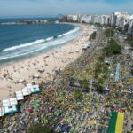 Bolsonaro taraftarları Copacabana’da bir gösteri düzenledi
